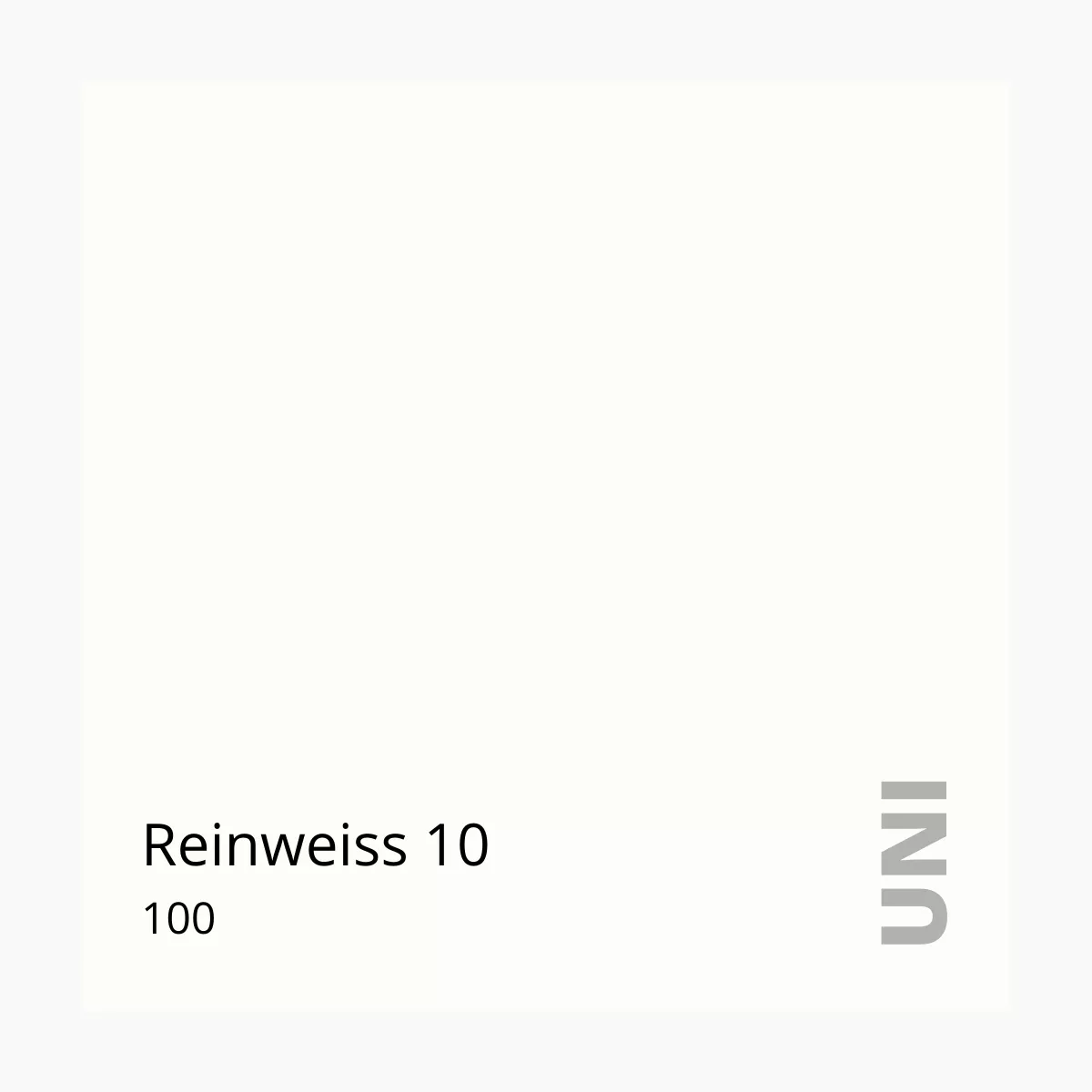 100 Reinweiss 10