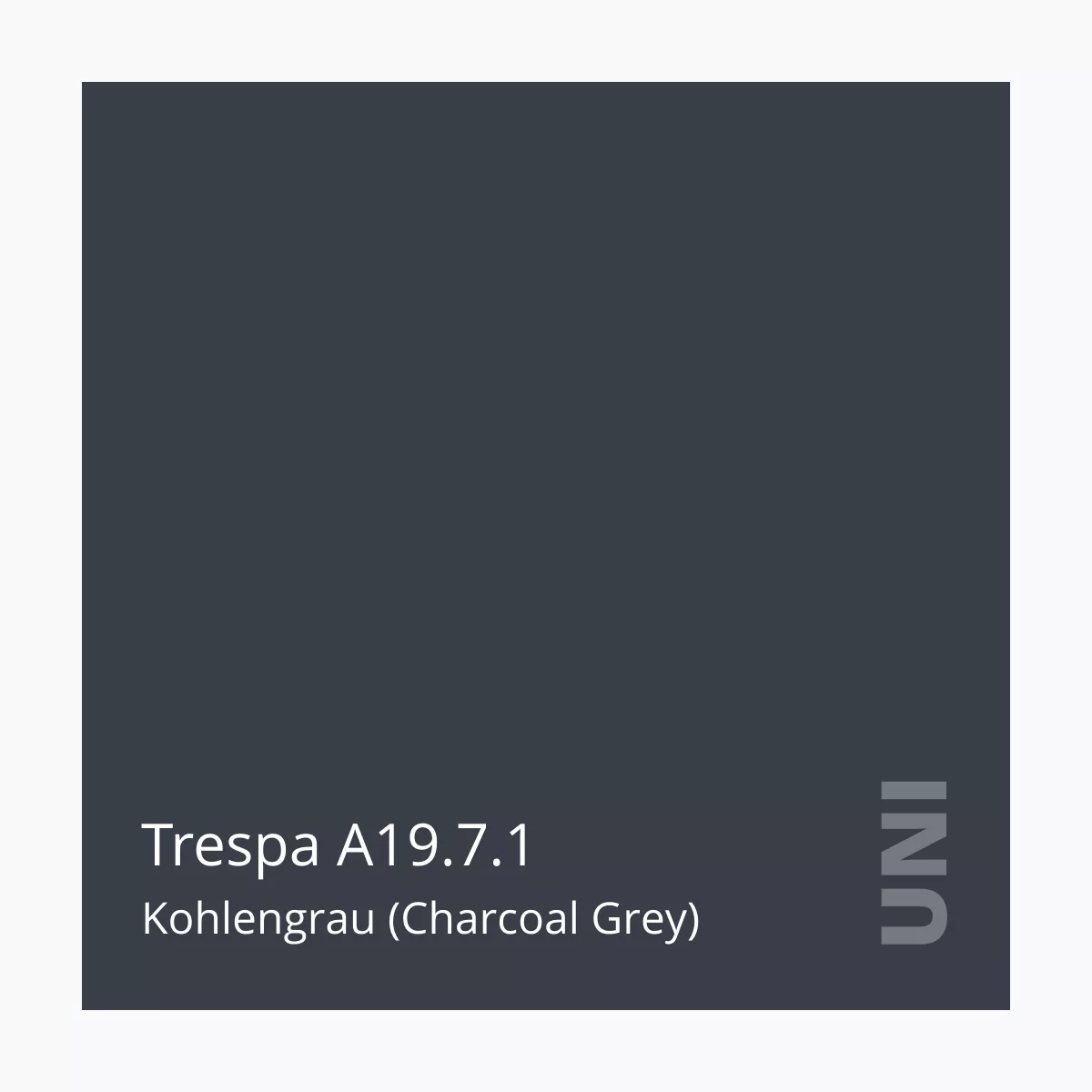 Trespa A19.7.1 Charcoal Grey